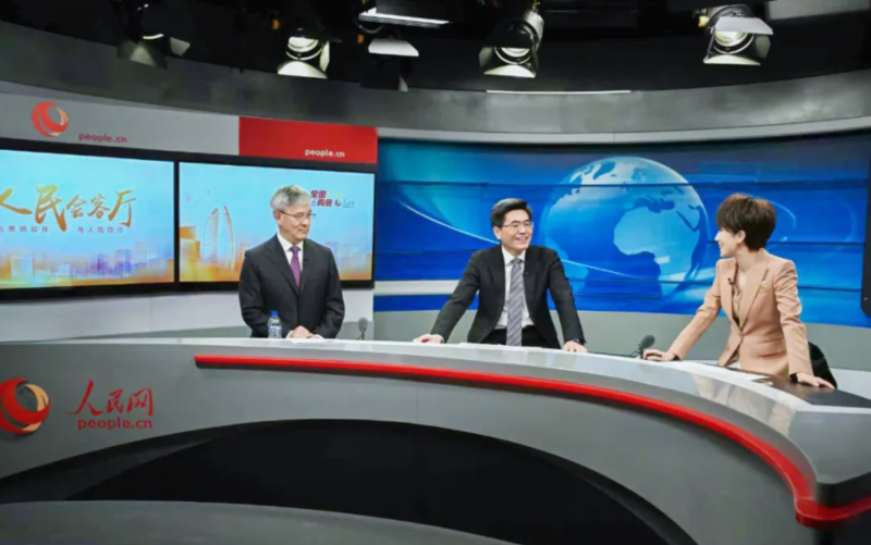 褚健做客人民网《人民会客厅》2026全国两会访谈：让流程工业企业实现“无人驾驶”